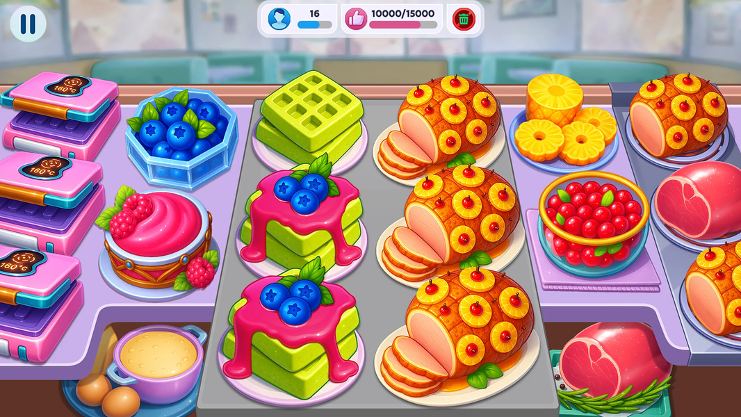 Christmas Chef Cooking Game - Gameplay image of android game