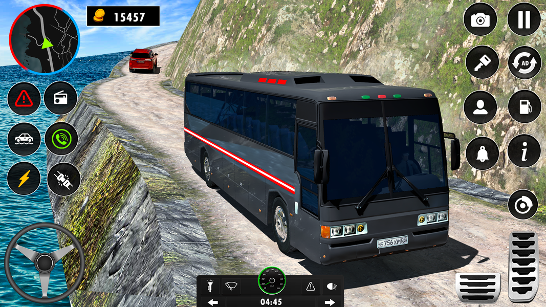 Real Offroad Bus Simulator 3D - عکس بازی موبایلی اندروید