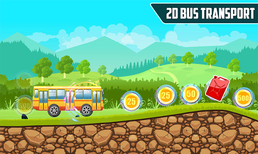 Bus Driving Simulator - 2D Bus Racing Game 19 - عکس برنامه موبایلی اندروید