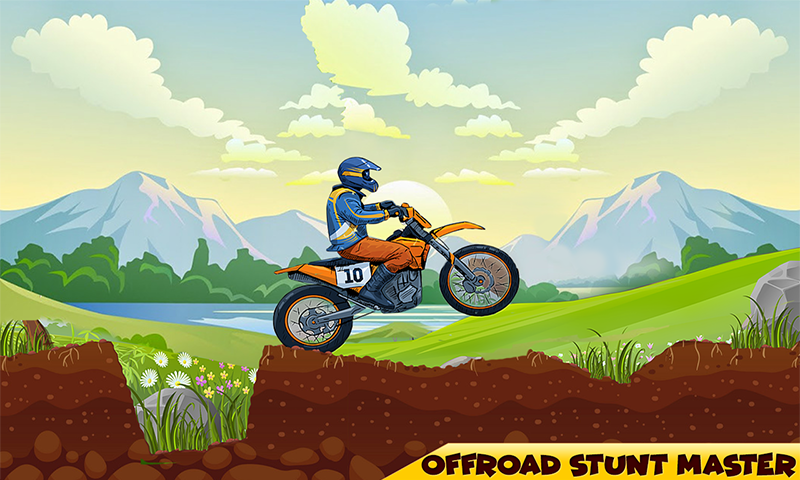 Off-Road Bike Racing Game - Tr - عکس بازی موبایلی اندروید