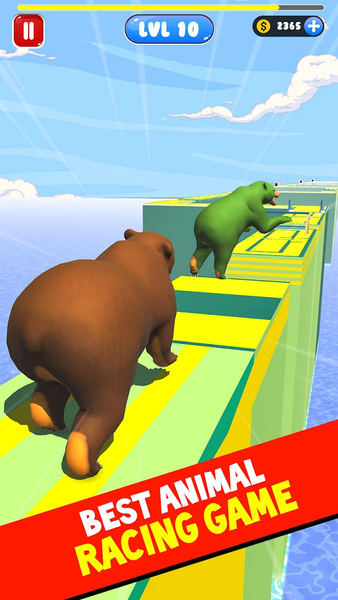 Animal Race Game Epic Fun Race - عکس بازی موبایلی اندروید