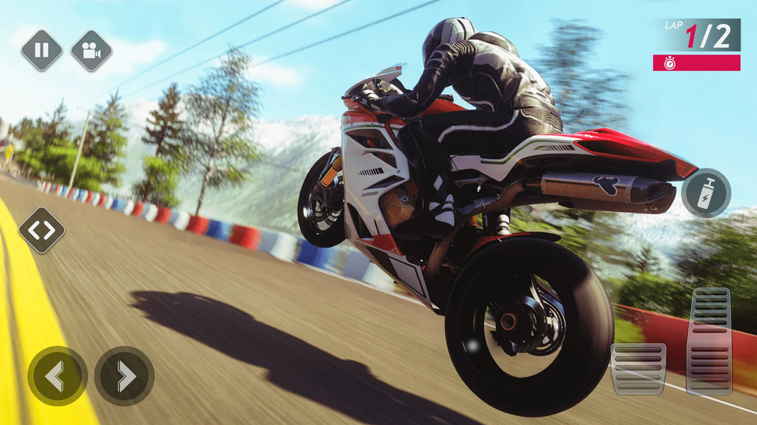 Real Bike Race Moto Game - Gameplay image of android game