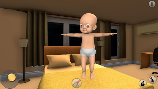 The Baby in Dark : Scary House - Gameplay image of android game