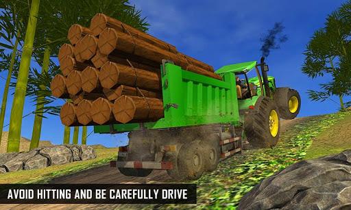 Real Offroad Farm Tractor Driving : Driving Game - Gameplay image of android game