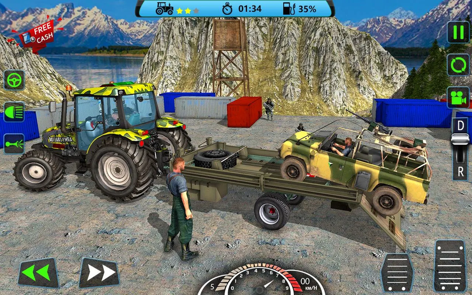 Off Road Army Transport Driver - عکس بازی موبایلی اندروید