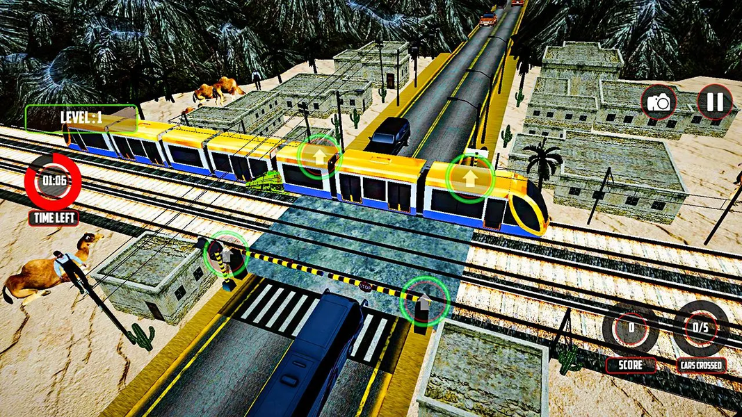 Railroad Crossing Simulator - عکس بازی موبایلی اندروید