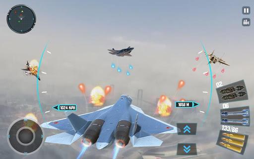 Sky Fighter Plane – Gunship Aircraft Battle ۲۰۱۹ - عکس بازی موبایلی اندروید