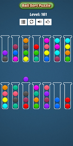 Ball sort game online - عکس بازی موبایلی اندروید