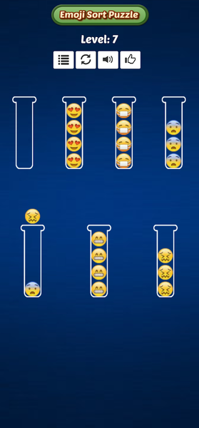 Emoji Ball Sort Puzzle - عکس بازی موبایلی اندروید