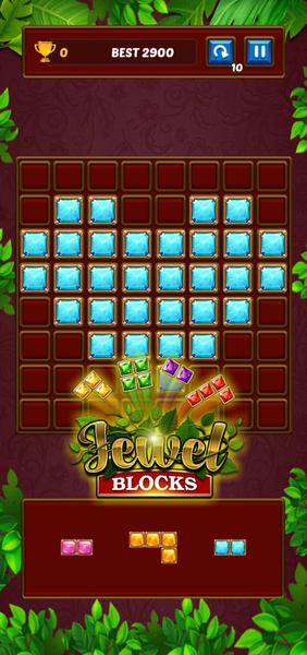 Jewel Block Crush - Gameplay image of android game