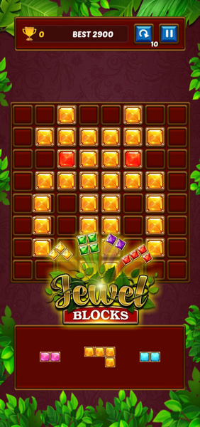 Jewel Block Crush - Gameplay image of android game