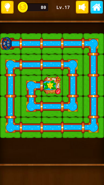 Plumber Game Water Pipe Line - Gameplay image of android game