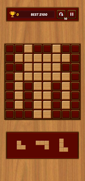 Wood Block Crush - Gameplay image of android game