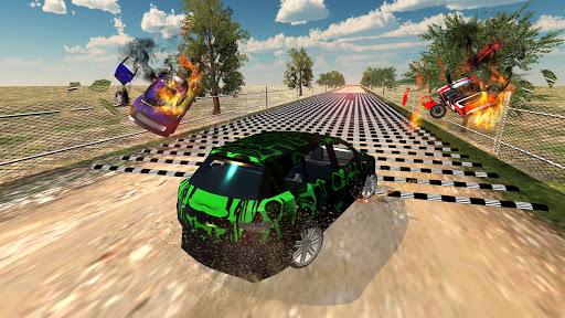 100+ Bumps Speed Car Crash Engine Challenge - Gameplay image of android game