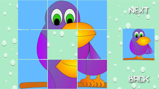 Kids slide puzzle - Gameplay image of android game