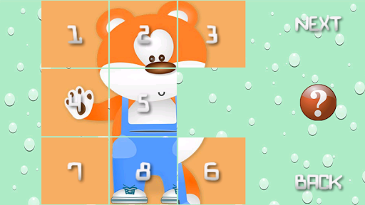 Kids slide puzzle - عکس بازی موبایلی اندروید