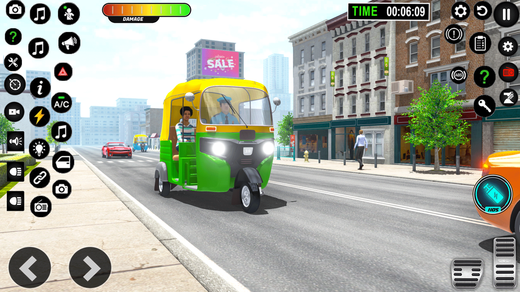 Auto Game: Rickshaw Driving 3D - عکس بازی موبایلی اندروید