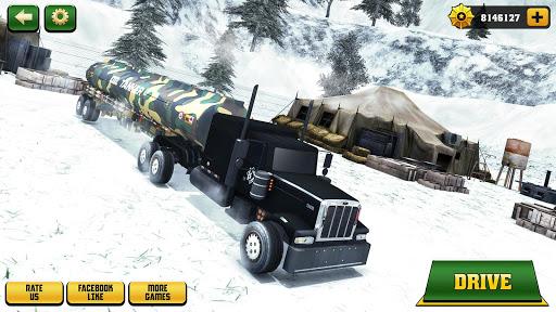 Army Oil Truck Hill Transport - عکس بازی موبایلی اندروید