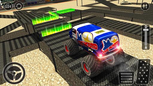 Monster Truck Freestyle Parker - Gameplay image of android game