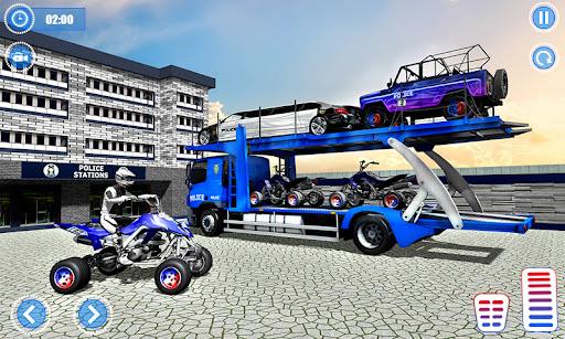 Grand Police Transport Truck - Image screenshot of android app