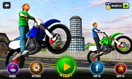 Kids MotorBike Stunt Rider 3D - عکس بازی موبایلی اندروید
