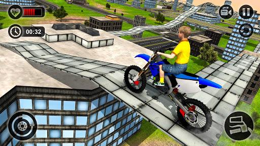 Kids MotorBike Stunt Rider ۳D - عکس بازی موبایلی اندروید