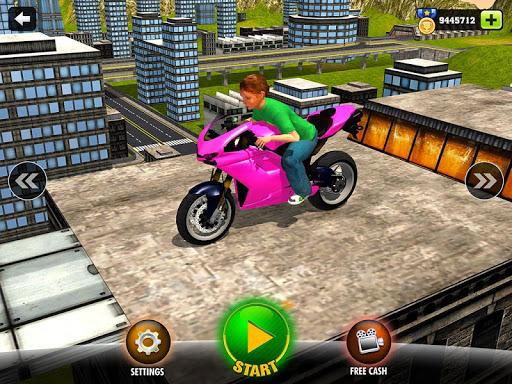 Kids MotorBike Stunt Rider ۳D - عکس بازی موبایلی اندروید