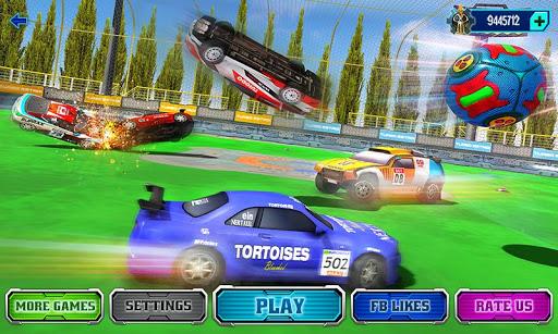 Rocket Car Soccer League: Car - Gameplay image of android game
