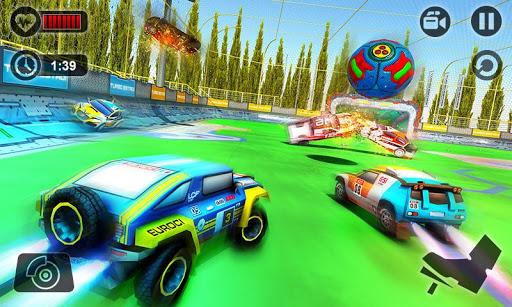 Rocket Car Soccer League: Car - Gameplay image of android game