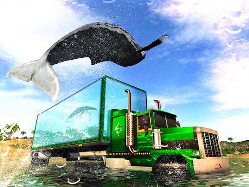 Sea Whale Transport Truck - عکس بازی موبایلی اندروید