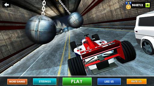 Speed Bump Car Crash Simulator - Gameplay image of android game