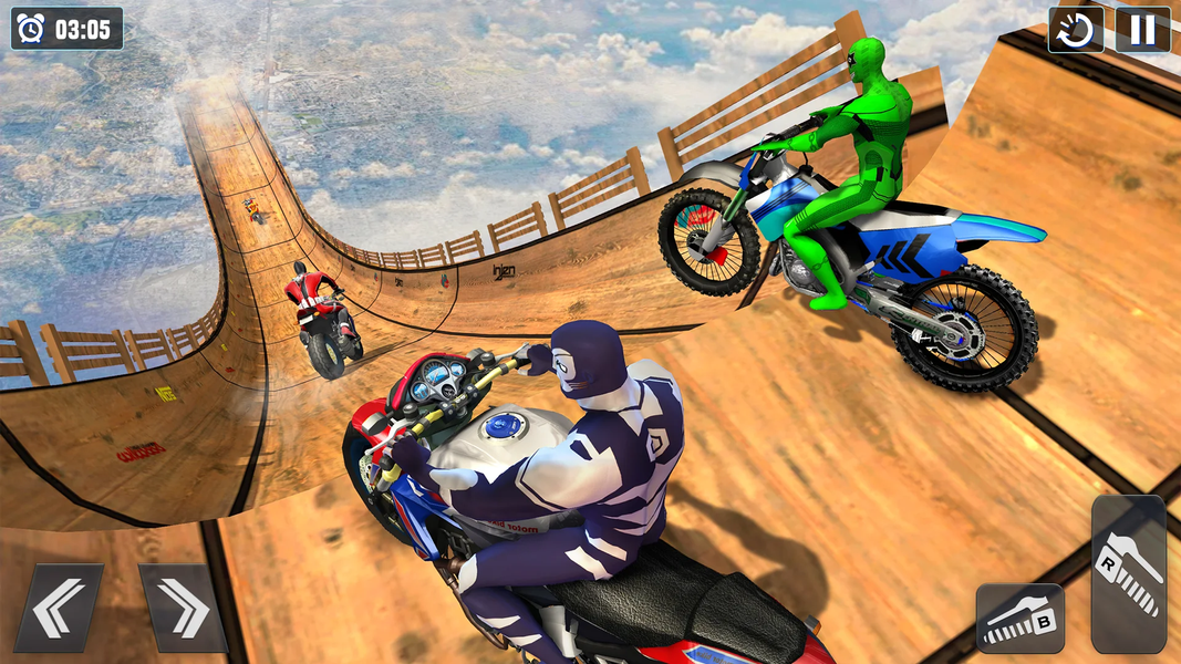 Superhero GT Bike Racing Stunt - عکس بازی موبایلی اندروید