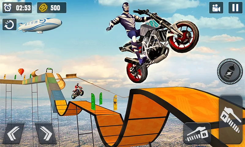 Superhero GT Bike Racing Stunt - عکس بازی موبایلی اندروید