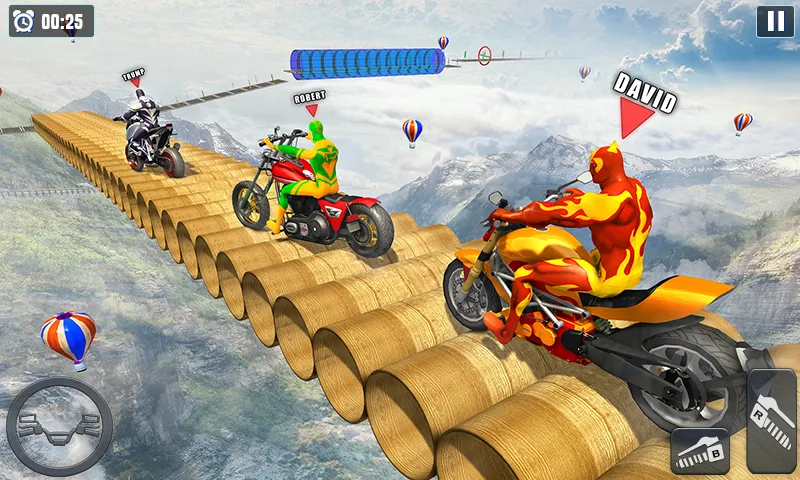 Superhero GT Bike Racing Stunt - عکس بازی موبایلی اندروید