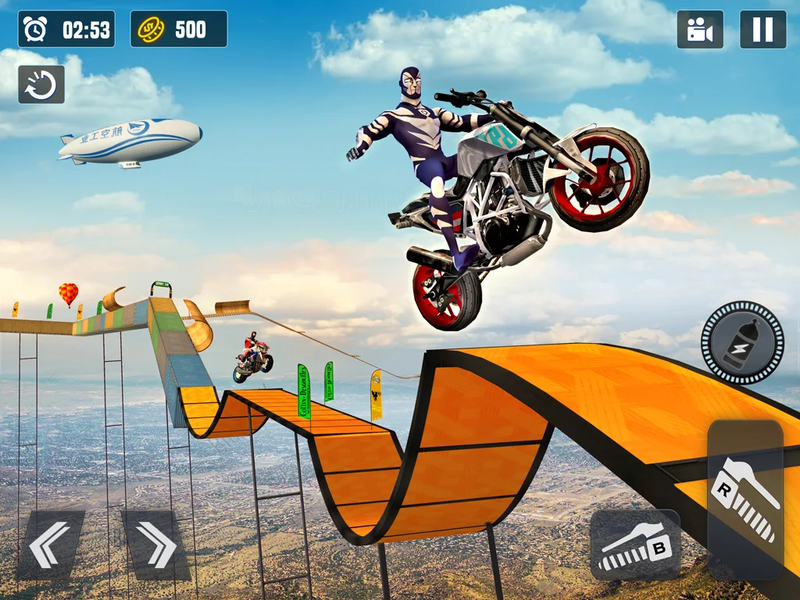 Superhero GT Bike Racing Stunt - عکس بازی موبایلی اندروید
