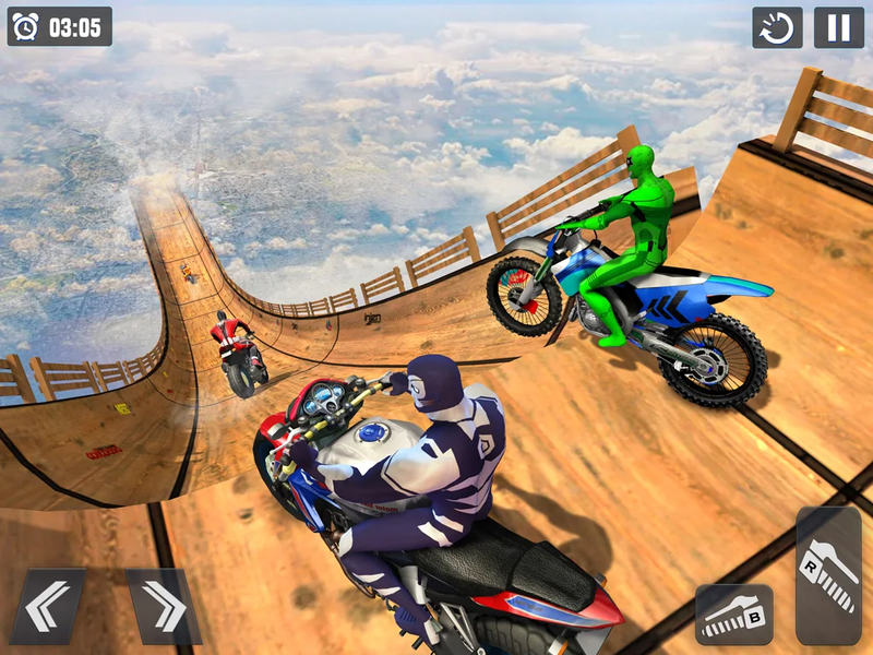 Superhero GT Bike Racing Stunt - عکس بازی موبایلی اندروید