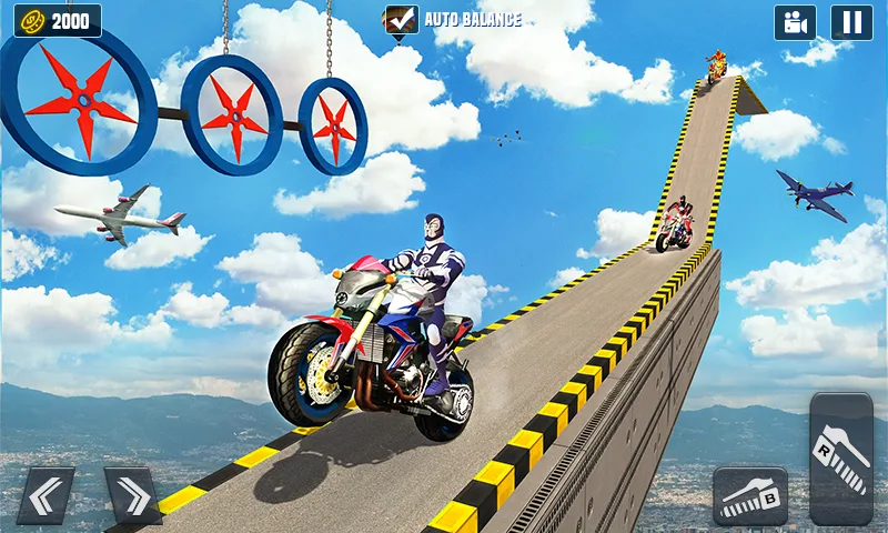 Superhero GT Bike Racing Stunt - عکس بازی موبایلی اندروید