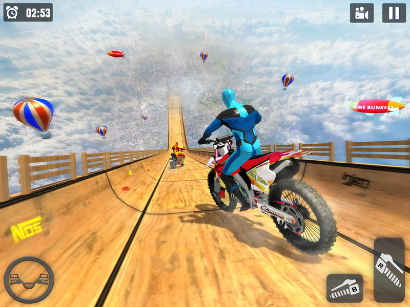 Superhero GT Bike Racing Stunt - عکس بازی موبایلی اندروید