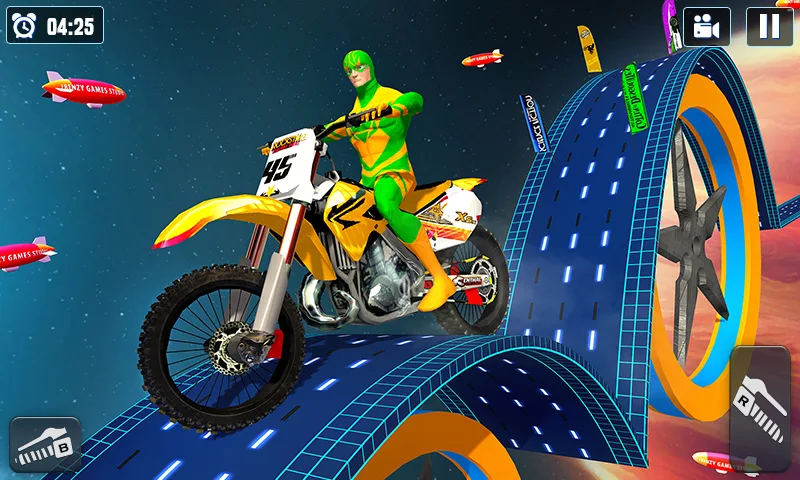 Superhero GT Bike Racing Stunt - عکس بازی موبایلی اندروید
