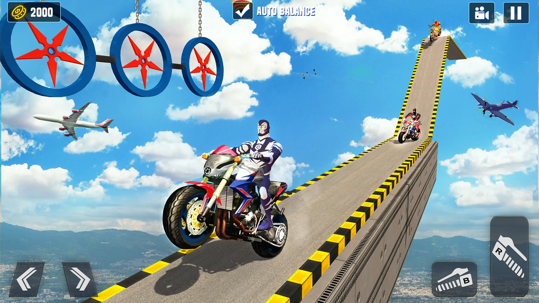 Superhero GT Bike Racing Stunt - عکس بازی موبایلی اندروید