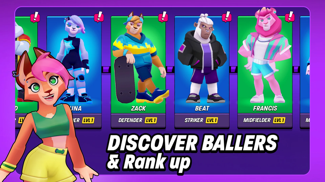 Striker League - Play Soccer - عکس بازی موبایلی اندروید