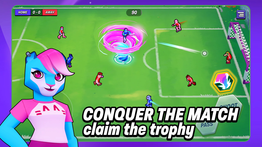 Striker League - Play Soccer - عکس بازی موبایلی اندروید