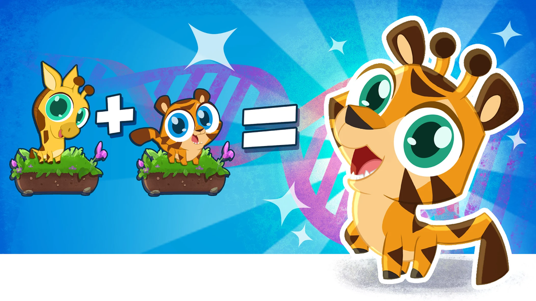 Merge Zoo - Gameplay image of android game