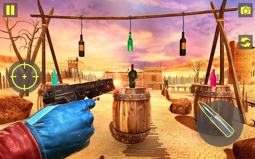 Sniper Gun Bottle Shooter 2023 - Gameplay image of android game