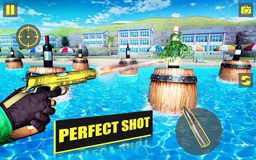 Sniper Gun Bottle Shooter 2023 - Gameplay image of android game