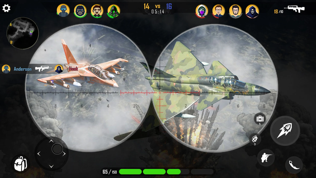 Fighter Jet Games Warplanes - عکس بازی موبایلی اندروید