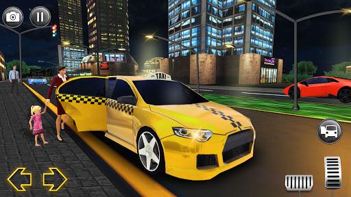 Crazy Car Taxi Simulator - Gameplay image of android game