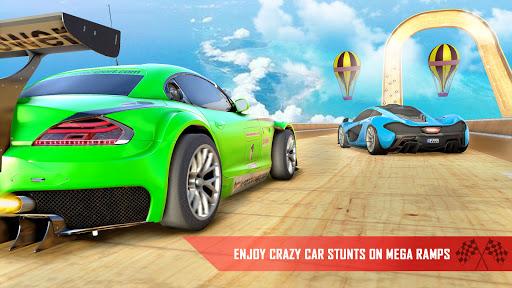 Crazy Ramp Stunt: Car Games - Gameplay image of android game