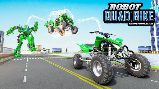 Quad Transform Robot Car Games - Image screenshot of android app