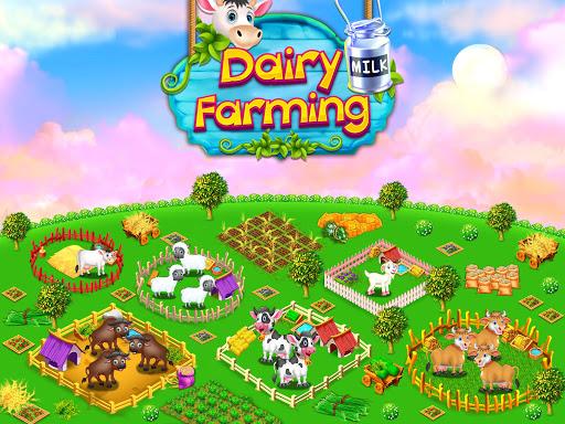 Dairy Farming: A Milking Game - عکس برنامه موبایلی اندروید